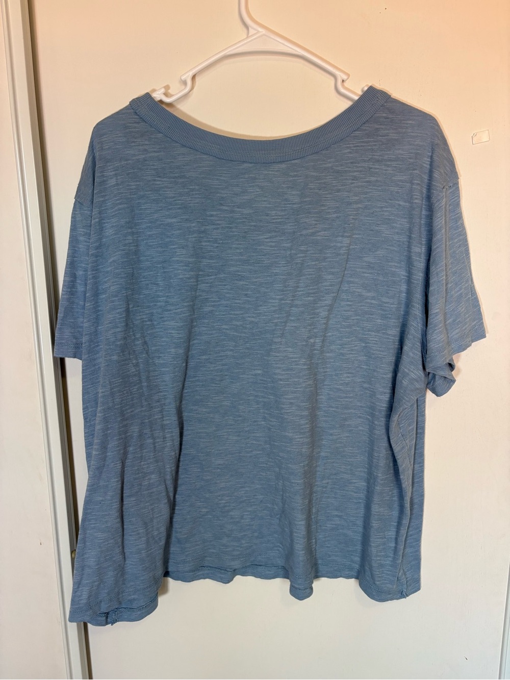 Anthropologie Maeve Sardine Linen Blend Graphic T shirt Size Large Retail 98$ - Picture 5 of 7